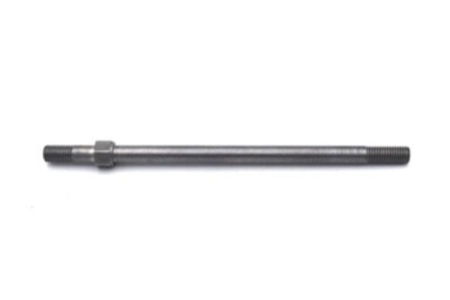 10mm Hex Head Steel Cambox Bolt with Threaded Extension - 118mm Long x 7mm x 1.00 Pitch
